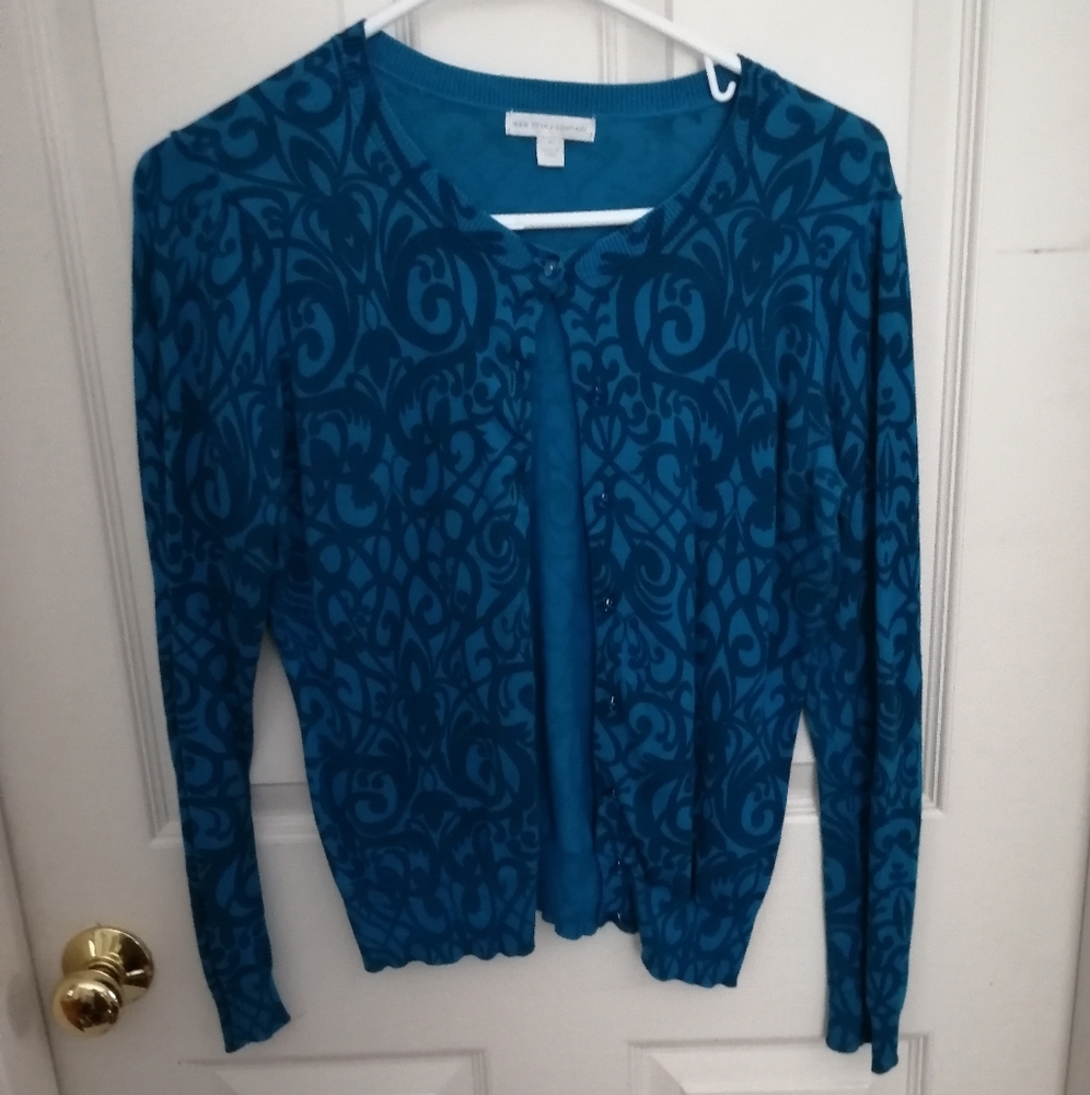 Patterned cardigan